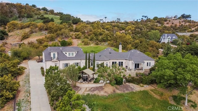 26525 Carancho Rd, Temecula, CA 92590 - aerial view of property and surrounding area