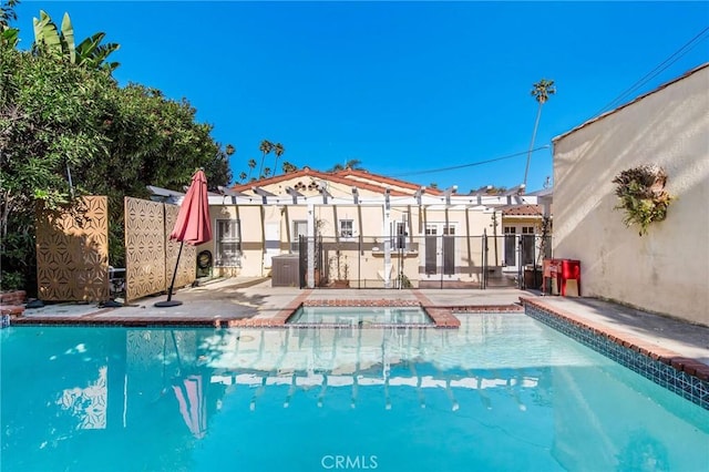 209 Ximeno Ave, Long Beach, CA 90803 - view of pool with a pool with connected hot tub