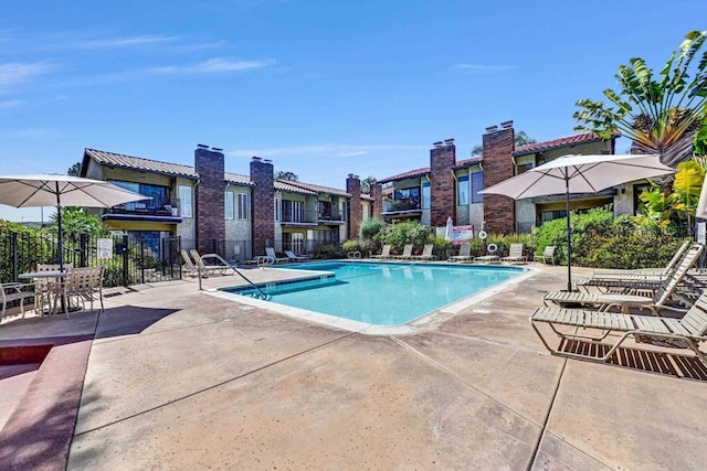1905 Alga Rd Unit C, Carlsbad, CA 92009 - community pool featuring a patio