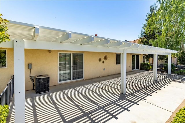 917 Saint Ann, Paso Robles, CA 93446 - view of patio featuring a pergola and cooling unit