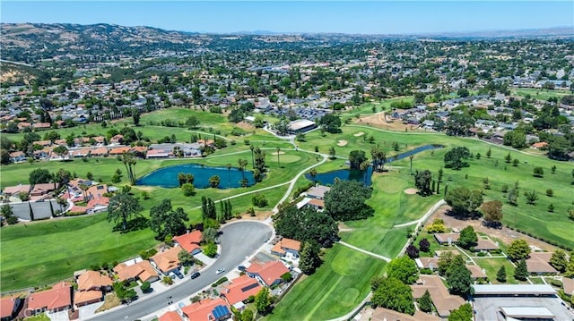 917 Saint Ann, Paso Robles, CA 93446 - aerial view of property's location featuring a nearby body of water, a golf club, and nearby suburban area