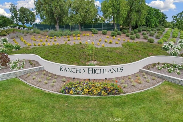 43650 Buckeye Rd, Temecula, CA 92592 - view of community sign