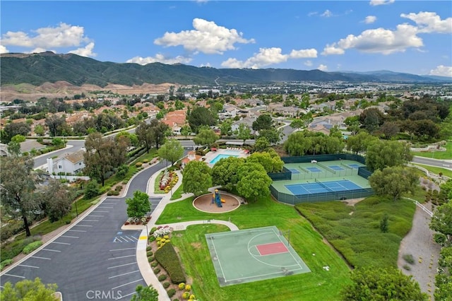 43650 Buckeye Rd, Temecula, CA 92592 - aerial view of residential area with a mountainous background