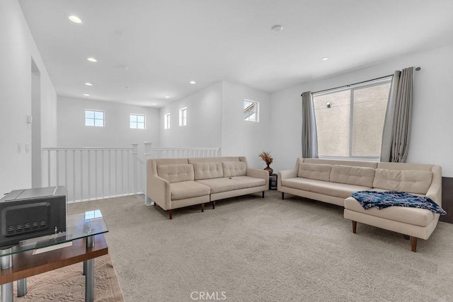 30536 Astoria Ln, Murrieta, CA 92563 - carpeted living area with recessed lighting