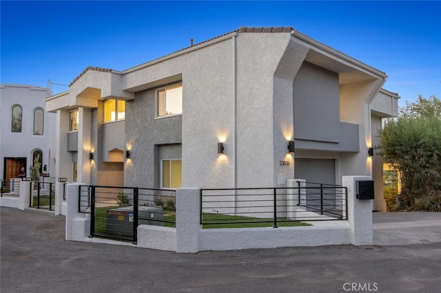 23835 Bella Vista Dr, Newhall, CA 91321 - view of front facade with stucco siding
