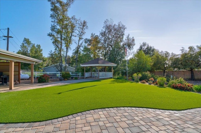 221 E Old Julian Hwy, Ramona, CA 92065 - view of yard with a gazebo