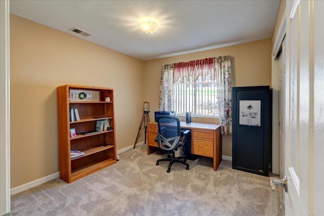 221 E Old Julian Hwy, Ramona, CA 92065 - office area featuring light carpet and baseboards