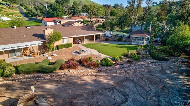 221 E Old Julian Hwy, Ramona, CA 92065 - aerial view of property and surrounding area