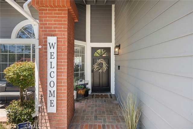 22565 Pecan Pl, Saugus, CA 91390 - doorway to property with brick siding