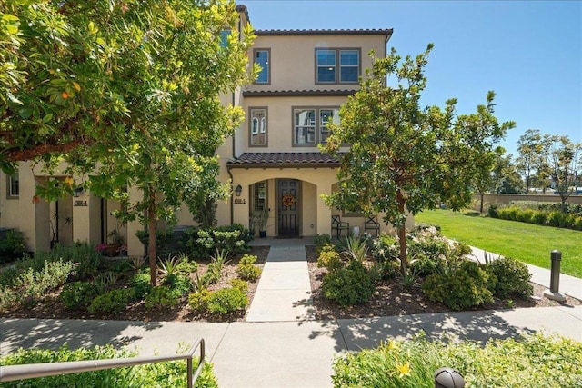 4366 Pacifica Way Unit 5, Oceanside, CA 92056 - mediterranean / spanish house with stucco siding and a tiled roof
