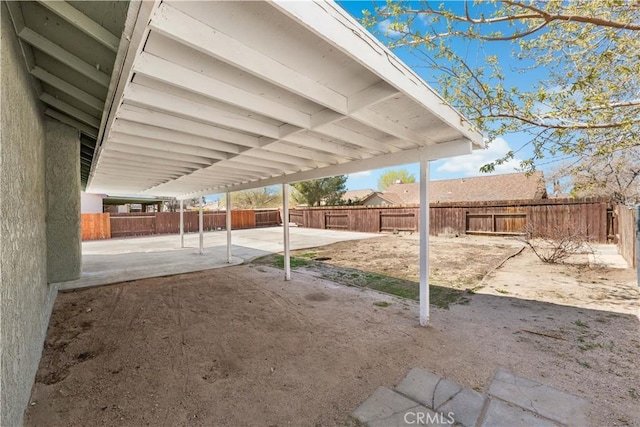 38115 41st St E, Palmdale, CA 93552 - fenced backyard with a patio