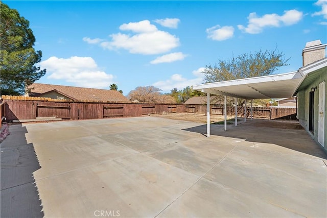 38115 41st St E, Palmdale, CA 93552 - fenced backyard with a patio