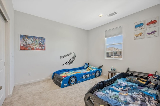 18171 Hedgerow Way, Saugus, CA 91350 - bedroom with carpet flooring and recessed lighting