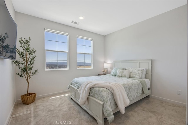 18171 Hedgerow Way, Saugus, CA 91350 - bedroom featuring baseboards and light colored carpet