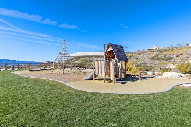 18171 Hedgerow Way, Saugus, CA 91350 - community play area with a mountain view