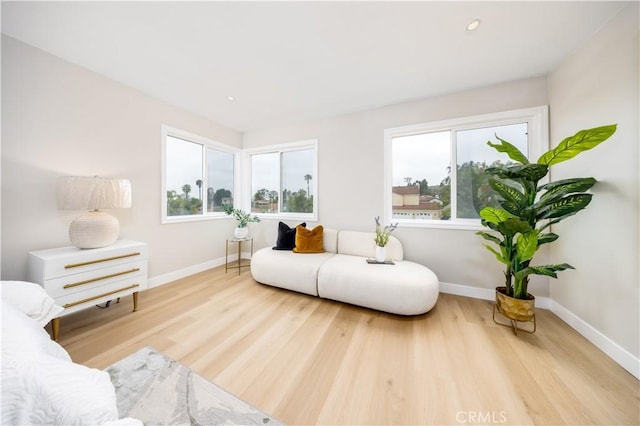 621 Foxhaven Pl, Diamond Bar, CA 91765 - living area with wood finished floors, baseboards, and recessed lighting