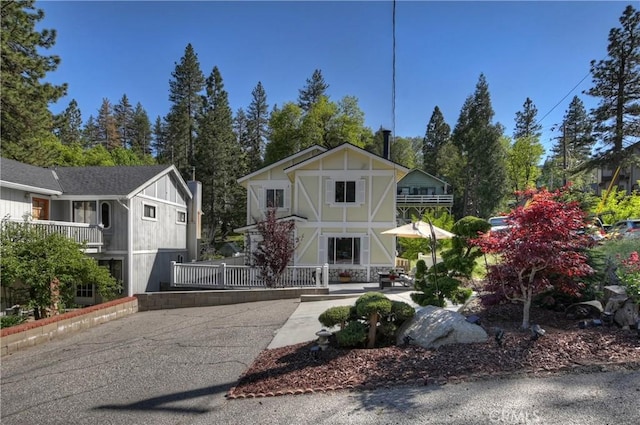 22771 Fir Ln, Crestline, CA 92325 - view of english style home