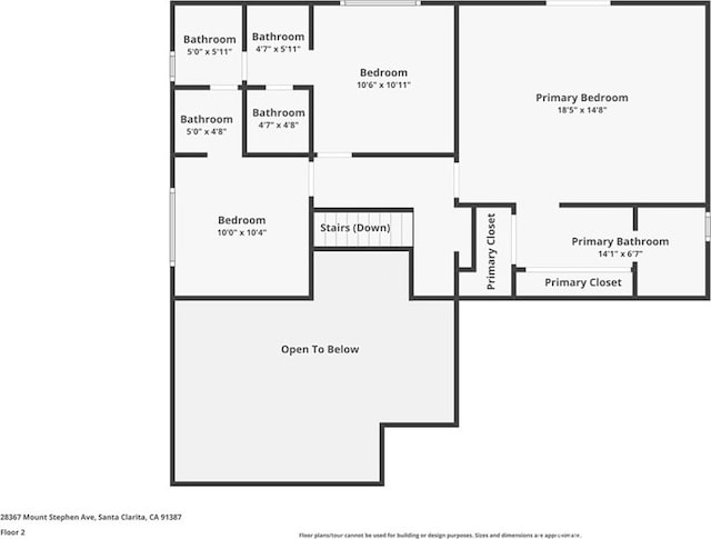 28367 Mount Stephen Ave, Canyon Country, CA 91387 - view of floor plan / room layout