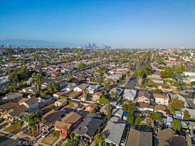 3031 4th Ave, Los Angeles, CA 90018 - aerial view of property's location with nearby suburban area