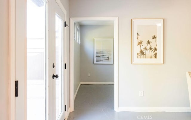 14816 Covello St, Van Nuys, CA 91405 - hallway with baseboards
