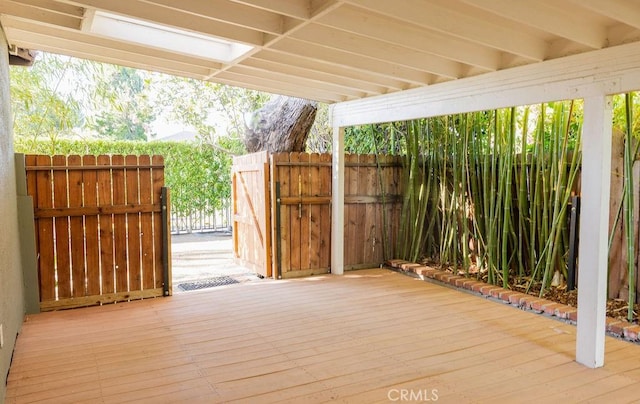14816 Covello St, Van Nuys, CA 91405 - view of deck