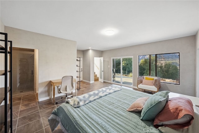 44310 Calle Bernardo, Temecula, CA 92590 - tiled bedroom with access to exterior and baseboards