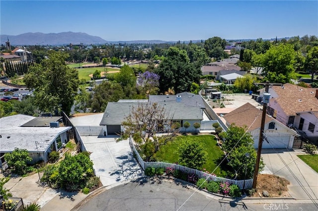 4674 Norton Pl, Riverside, CA 92506 - aerial view of residential area with a mountainous background