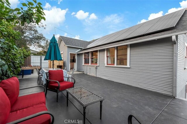 967 W 2nd Ave, Escondido, CA 92025 - view of patio with outdoor lounge area and outdoor dining area