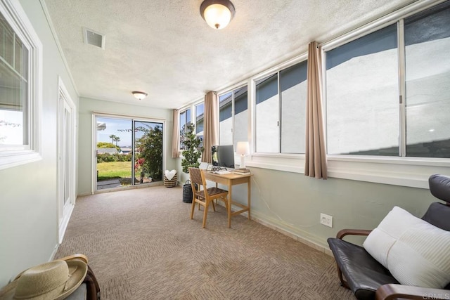 3890 Vista Campana S Unit 35, Oceanside, CA 92057 - carpeted office with a textured ceiling and baseboards