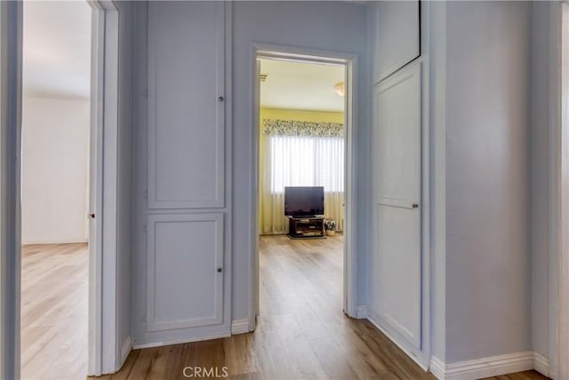 2107 Cyril Ave, Los Angeles, CA 90032 - corridor with wood finished floors and baseboards