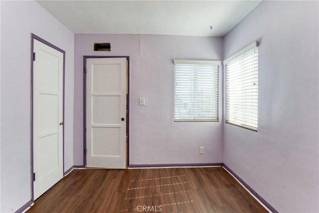 2107 Cyril Ave, Los Angeles, CA 90032 - unfurnished bedroom with wood finished floors and baseboards