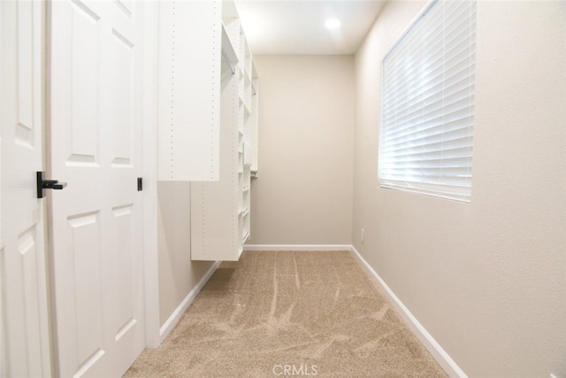 983 Venus Way, Crestline, CA 92325 - hall featuring carpet floors and baseboards