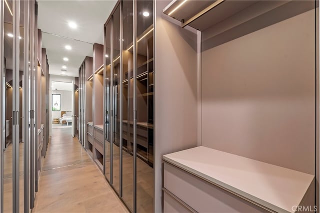 4625 Vesper Ave, Sherman Oaks, CA 91403 - spacious closet featuring light wood-type flooring