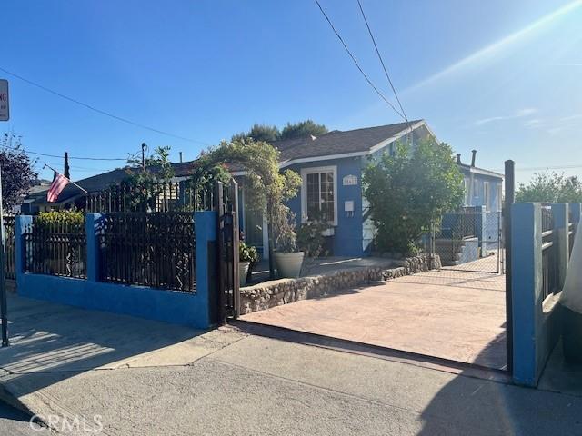 10631 Tinker Ave, Tujunga, CA 91042 - view of front of house featuring a gate