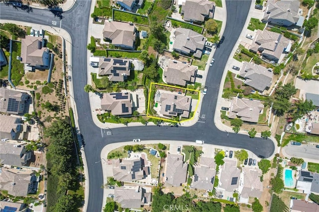 2902 Easton Pl, Rowland Heights, CA 91748 - aerial view of property's location with nearby suburban area and property boundaries highlighted