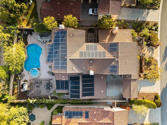 7845 Caminito Camelia, San Diego, CA 92127 - bird's eye view of a pool area