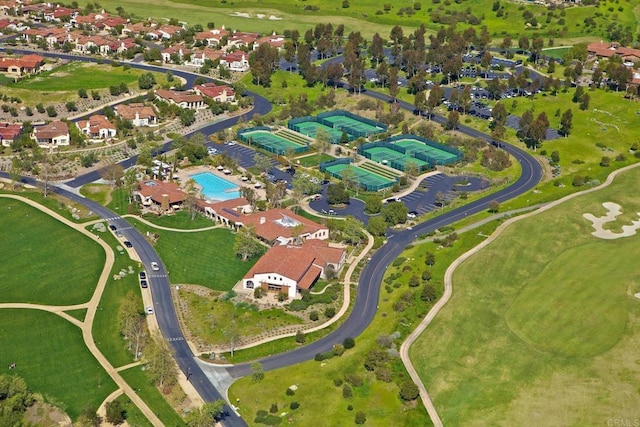 7845 Caminito Camelia, San Diego, CA 92127 - aerial overview of property's location featuring a pool and a local golf course