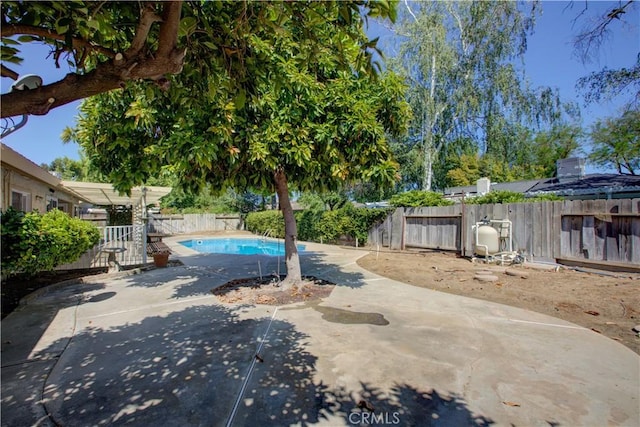 1375 San Gabriel Way, Merced, CA 95340 - view of swimming pool featuring a fenced backyard and a patio