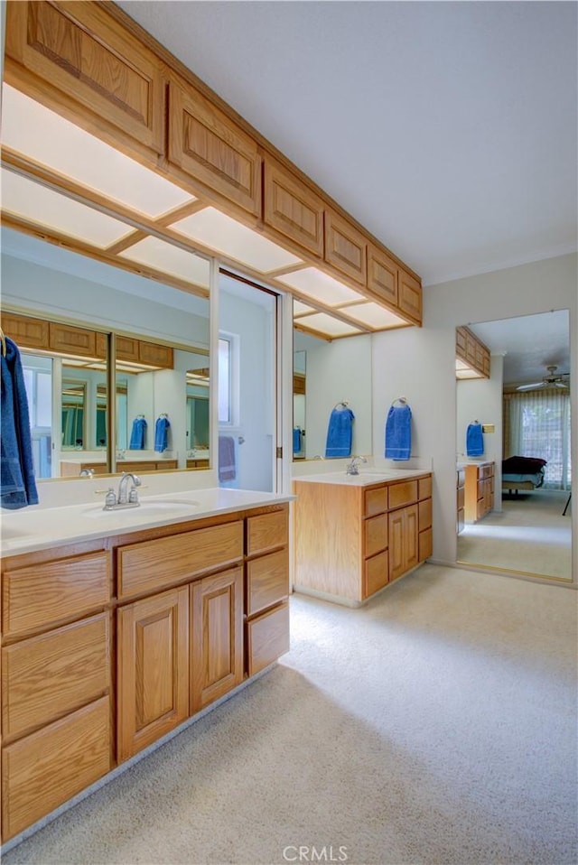 1375 San Gabriel Way, Merced, CA 95340 - full bath with carpet flooring and vanity