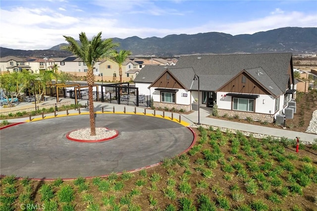 2544 Gunner Ridge Way, Rialto, CA 92377 - surrounding community with a mountain view and a residential view