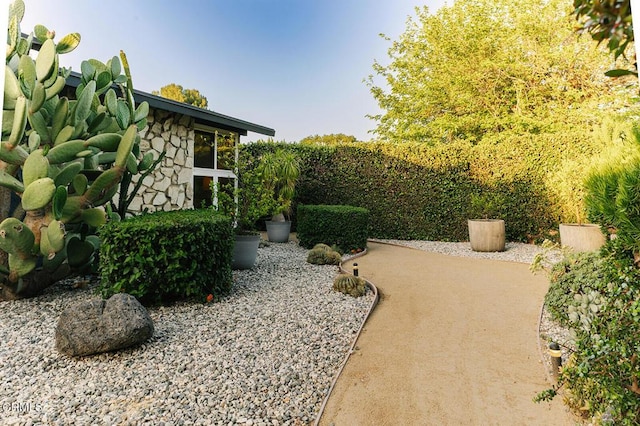 15845 Lassen St, North Hills, CA 91343 - view of yard with a patio area