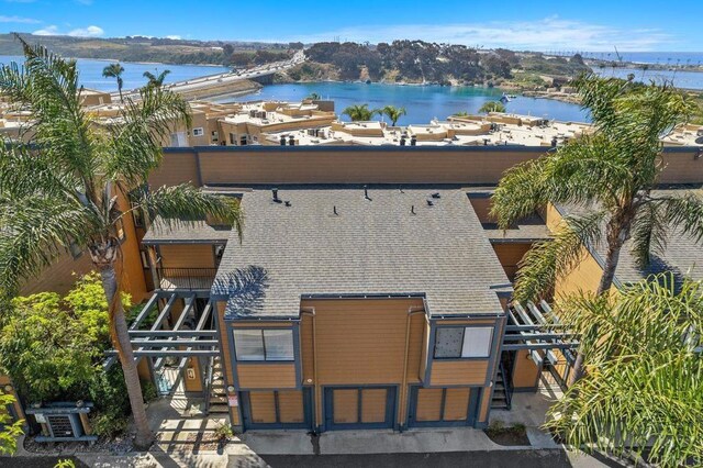 801 Kalpati Cir Unit B, Carlsbad, CA 92008 - aerial view of property and surrounding area with a large body of water