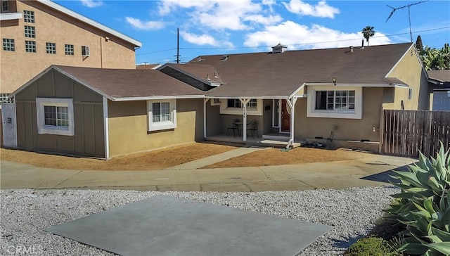 1144 Magnolia Ave, Gardena, CA 90247 - back of property with stucco siding and a shingled roof