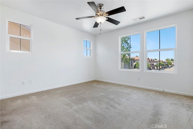 1587 N Strada Way, Clovis, CA 93619 - unfurnished room with a ceiling fan and carpet floors