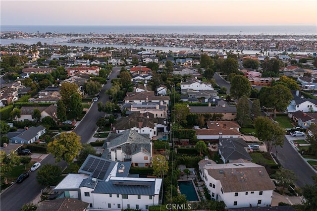 411 Snug Harbor Rd, Newport Beach, CA 92663 - view of property location with a large body of water and nearby suburban area
