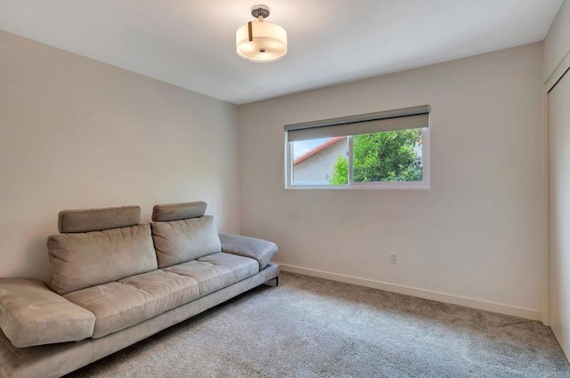 4103 Corral Canyon Rd, Bonita, CA 91902 - carpeted living room featuring baseboards