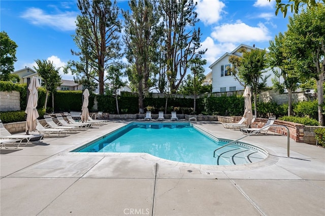 167 Iris Ln, Brea, CA 92821 - community pool featuring a patio area