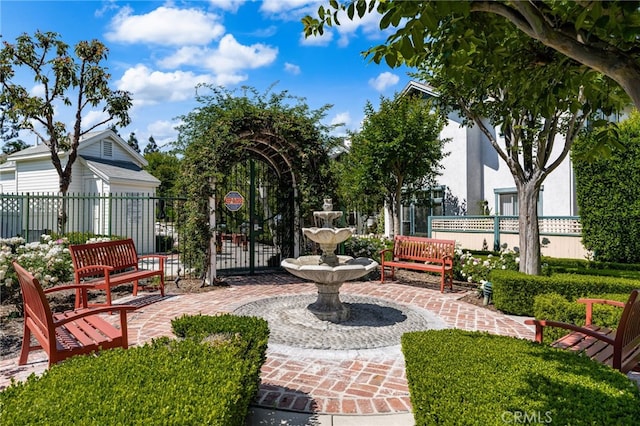 167 Iris Ln, Brea, CA 92821 - surrounding community featuring a patio