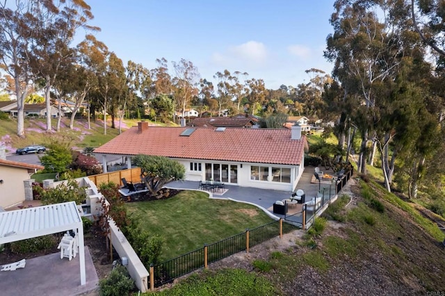 417 Santa Victoria, Solana Beach, CA 92075 - view from above of property