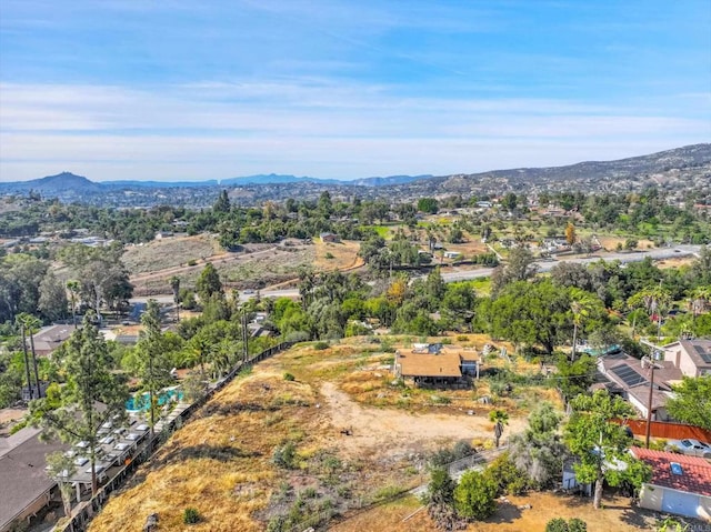802 Vista Grande Rd, El Cajon, CA 92019 - drone / aerial view of a mountainous background